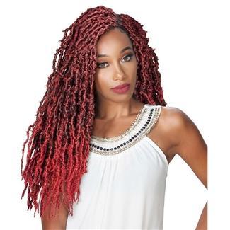  Zury Synthetic Distressed Loc Crochet Braid - BUTTERFLY LOC 2X 20"