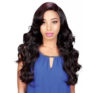  Zury Sis Sassy Synthetic Hair 6 Inch Half Moon Part Wig - SASSY HM H BOO