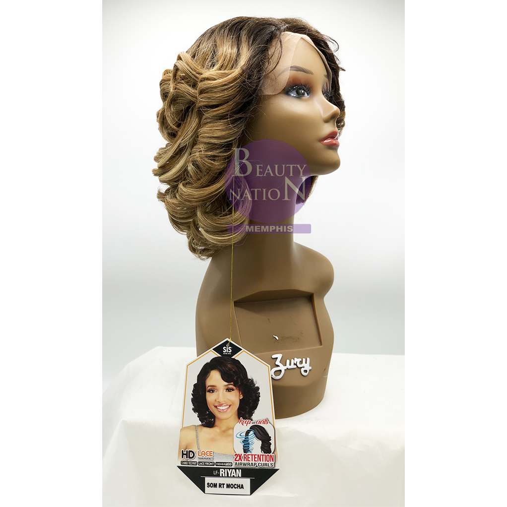  Zury Sis Beyond Synthetic Hair HD Lace Front Wig - LF-RIYAN