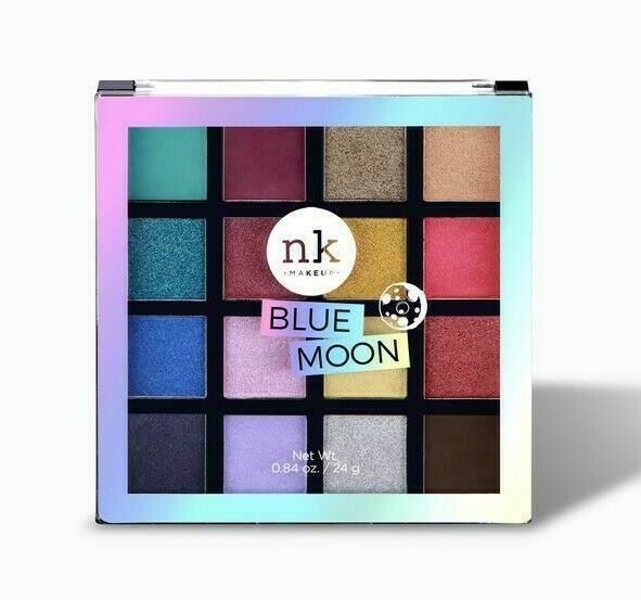  Nicka K Sixteen Color Palette Eye Shadow Makeup Warm Cool Long-Lasting Pigment