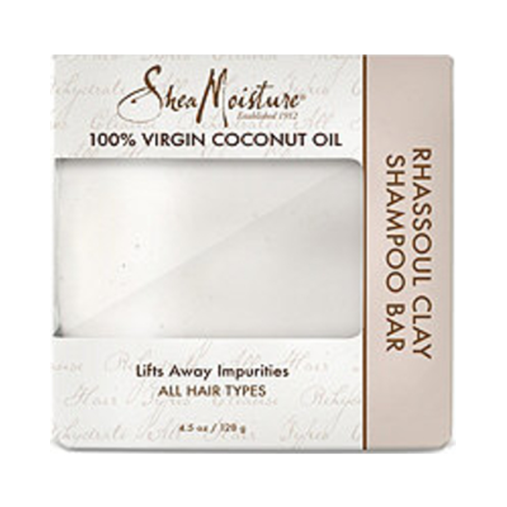 Shea Moisture SheaMoisture 100% Virgin Coconut Oil Daily Hydration Clay Shampoo Bar