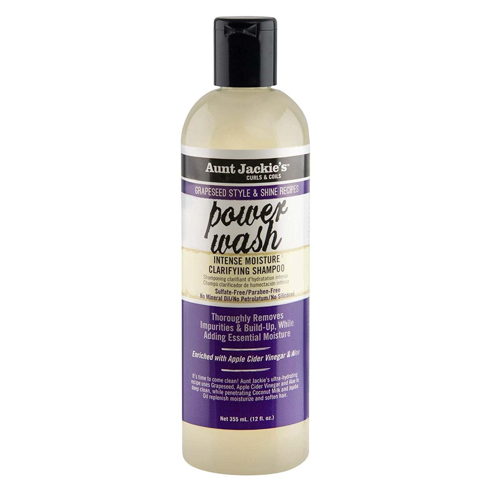  Aunt Jackie's Grapeseed Power Wash Shampoo