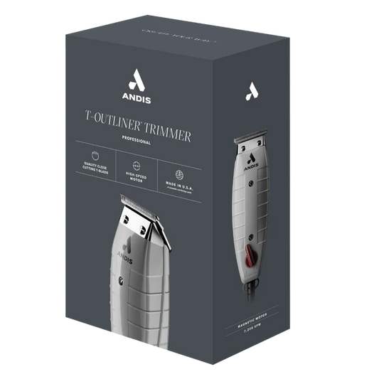  Andis T-Outliner Trimmer With T-Blade, Gray