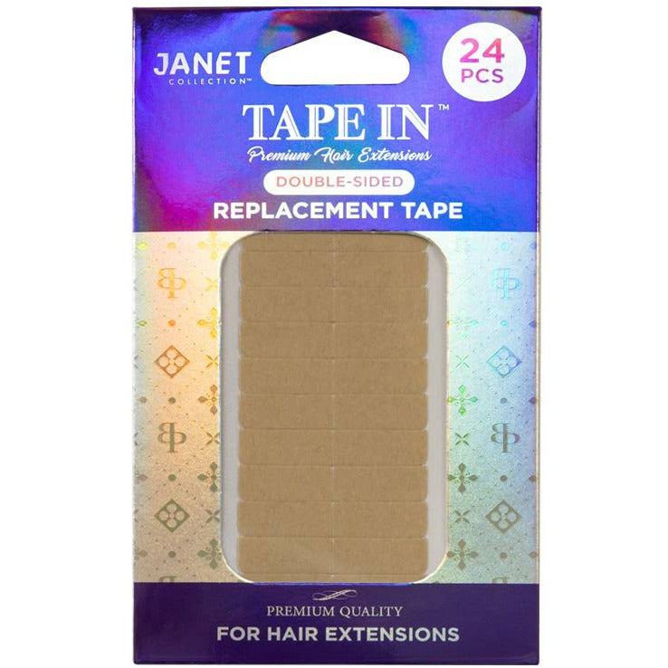  Janet Collection Tape In Hair Extensions Doube-Sided Replacement Tape