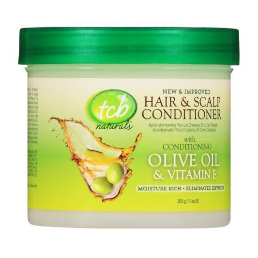  Tcb Naturals Hair & Scalp Conditioner With Olive Oil & Vitamin E 10 Oz