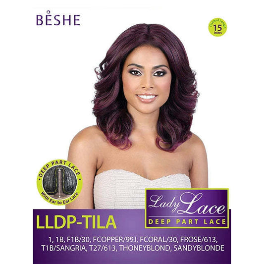  Beshe Heat Resistant Lady Lace Deep Part Wig - LLDP TILA