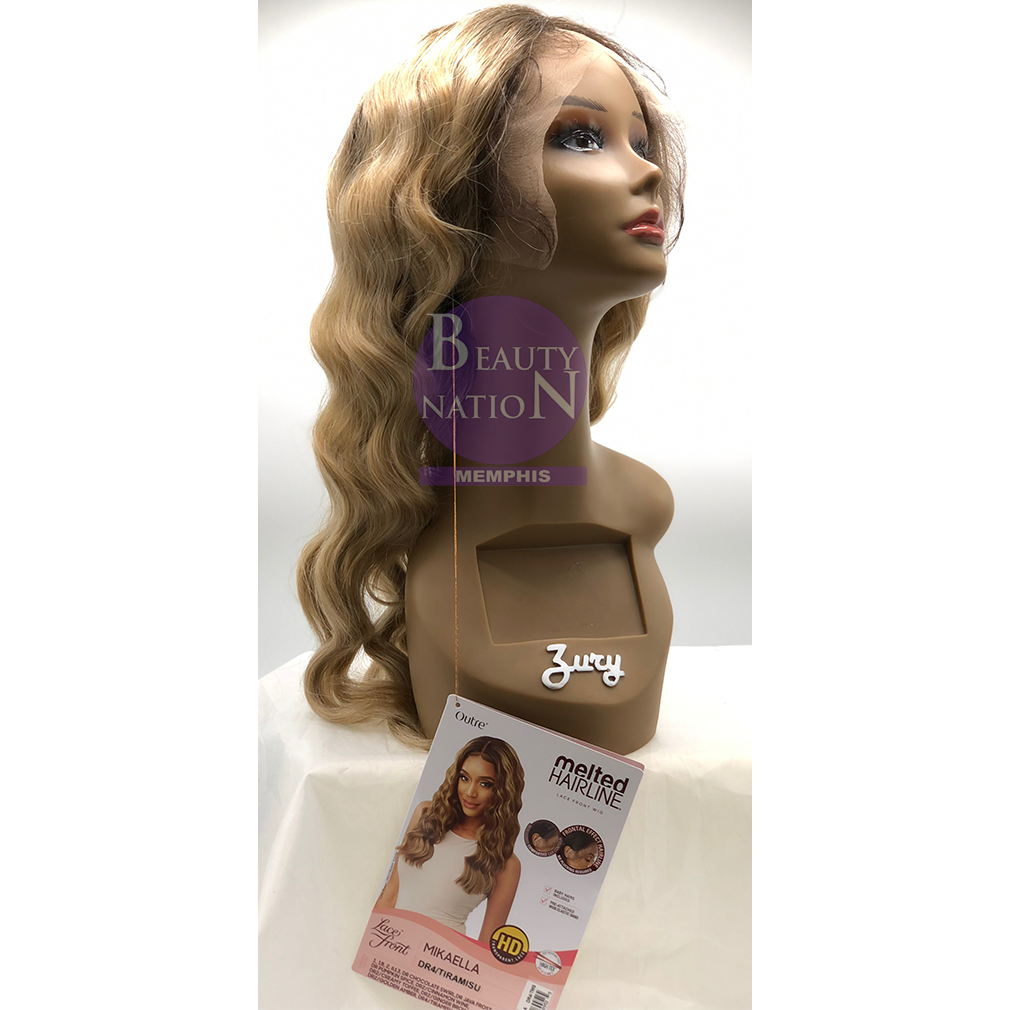  Outre Synthetic Melted Hairline Lace Front Wig - Mikaella