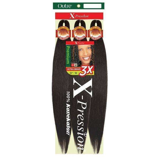  OUTRE SYNTHETIC PRE STRETCHED ULTRA BRAID - XPRESSION 3X 52"