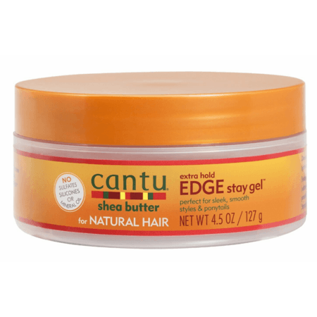  Cantu Shea Butter For Natural Extra Hold Edge Stay Gel 4.5 Oz