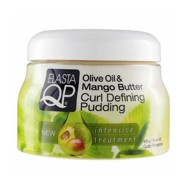  Elasta QP Olive Oil & Mango Butter Curl Defining Pudding 15oz