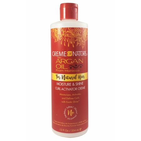  Creme Of Nature Argan Oil Curl Activator Cream 12 Oz