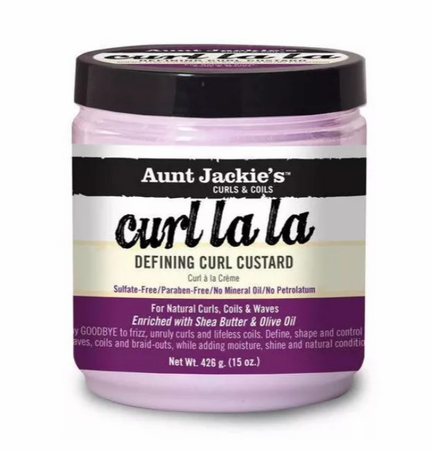  Aunt Jackie's Curl La La Defining Curl Custard 15 Oz