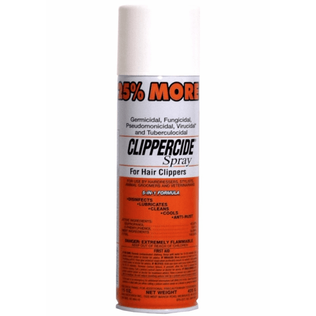 Clippercide Spray For Hair Clippers 15 Oz