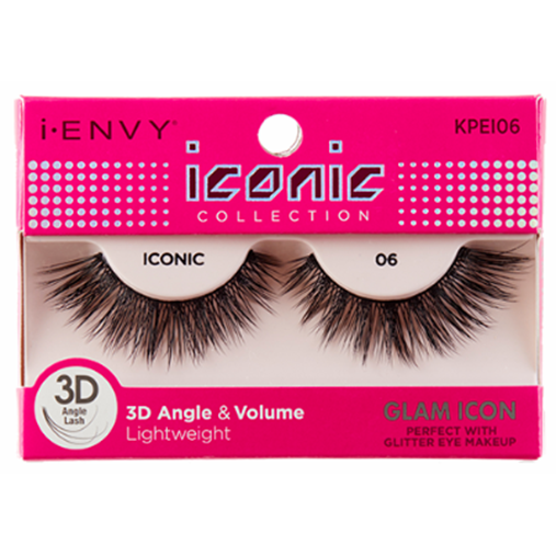  Kiss I Envy Iconic Collection Lashes Glam Icon KPEI06
