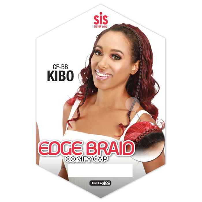  Zury Sis Synthetic Edge Braid Comfy Cap Wig - BB KIBO