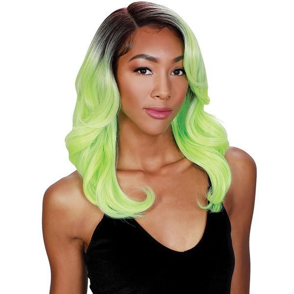  ZURY SIS BEYOND SYNTHETIC 5" HAND TIED PART LACE FRONT WIG - BYD LACE H VIBE
